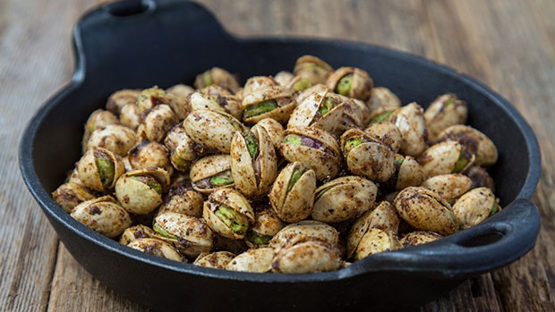 Creole Black Skillet Pistachios by Chef Tory McPhail