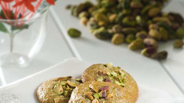 Gluten-free Pistachio Cookies by Carol Kicinski