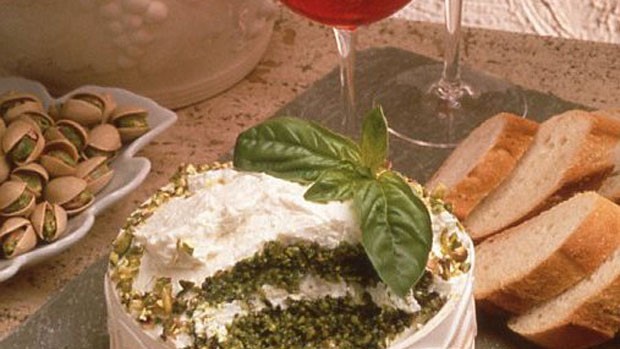 Pesto-Pistachio Torte