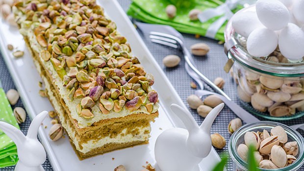 Pistachio Green Tea Cake