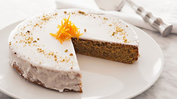 Pistachio Orange Torte