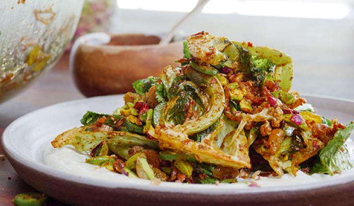 Fried Gobi with California Pistachios