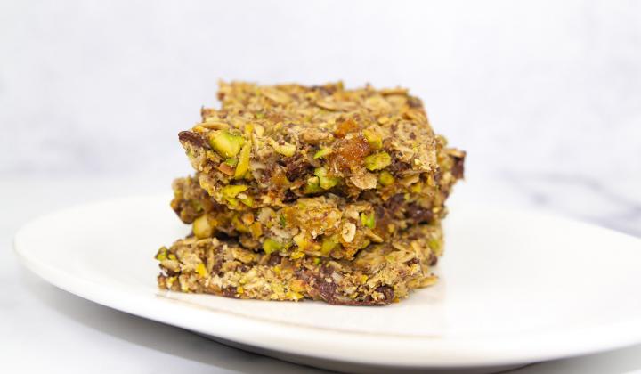 Apricot Pistachio Bars