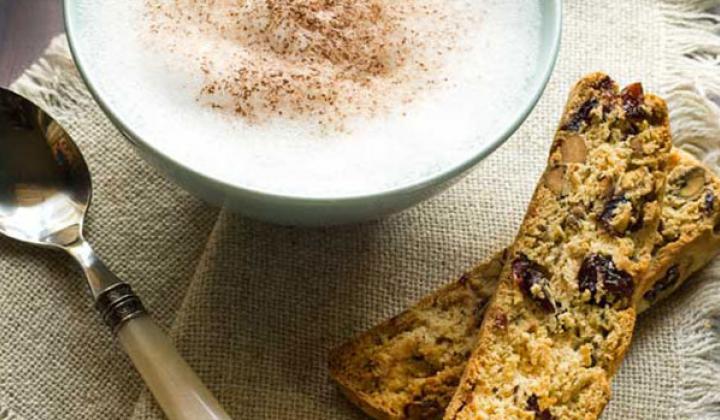 Gluten Free Dairy Free Sugar Free Cranberry Pistachio Biscotti By: Carol Kicinski