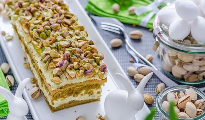 Pistachio Green Tea Cake