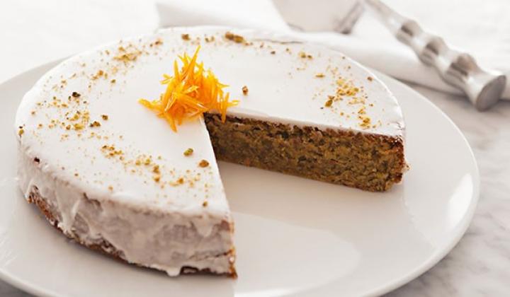 Pistachio Orange Torte 