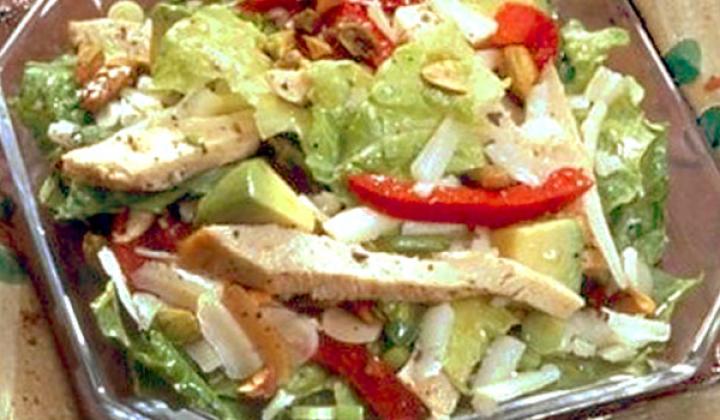 Pistachio Turkey Supper Salad